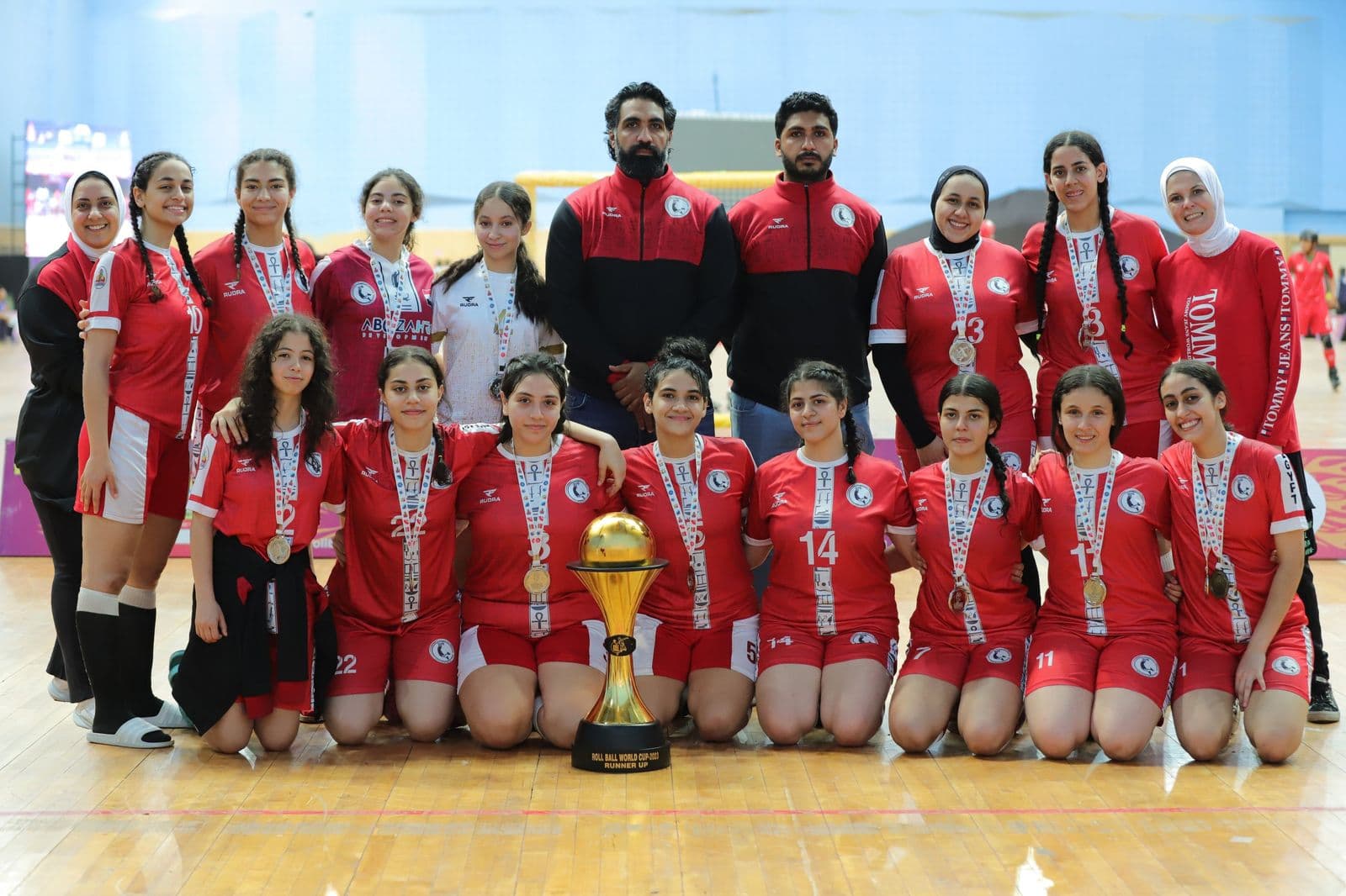 Champions with the cup